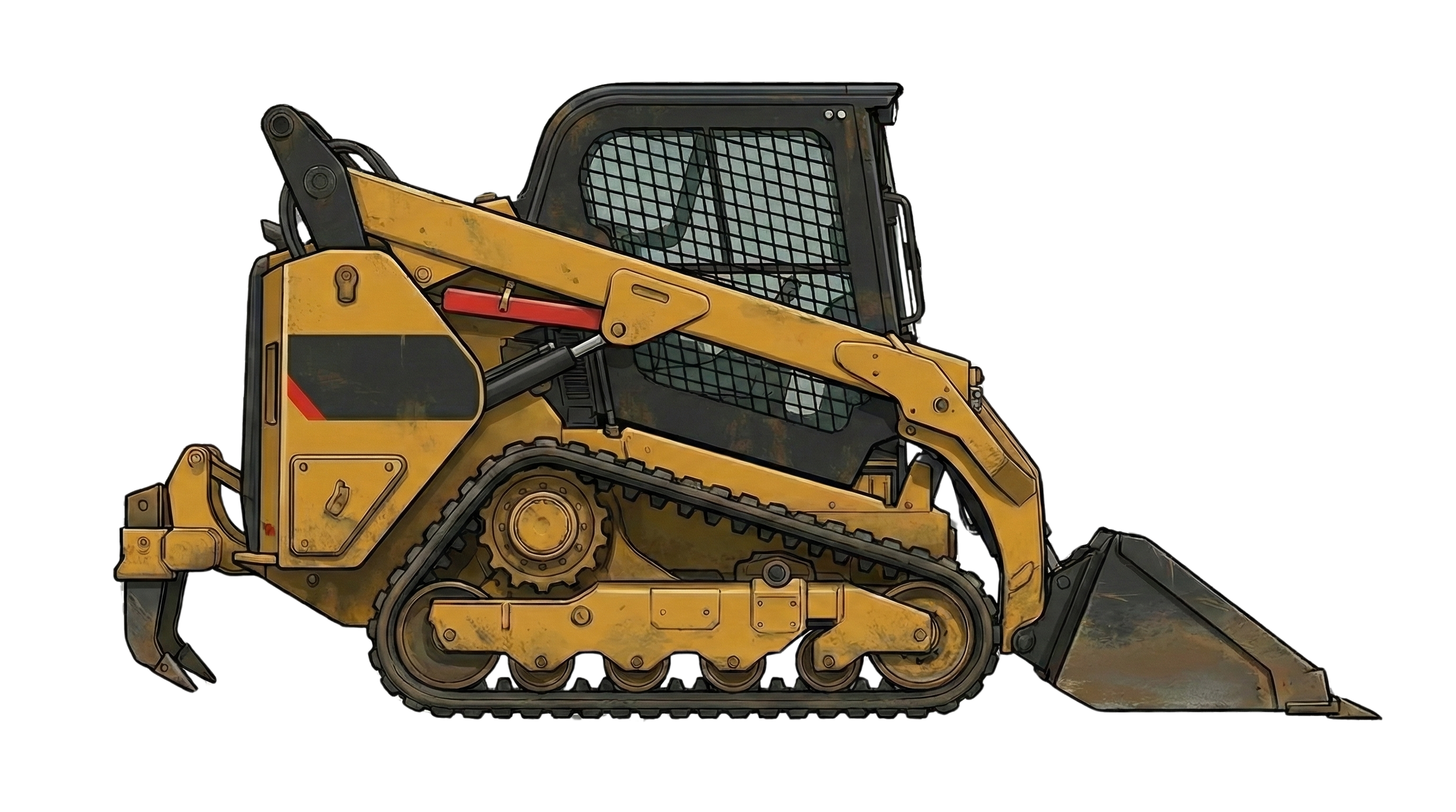 Animated Skid Steer